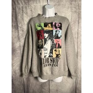 Taylor Swift The Eras Tour Sweatshirt Women’s Medium – Official Concert Merch